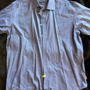 English Laundry Navy Button Down Shirt